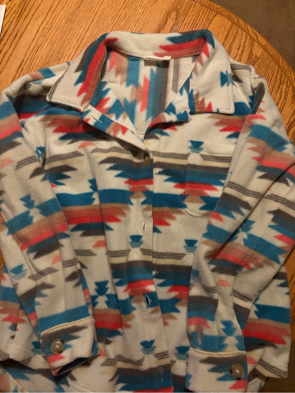 new in print shacket